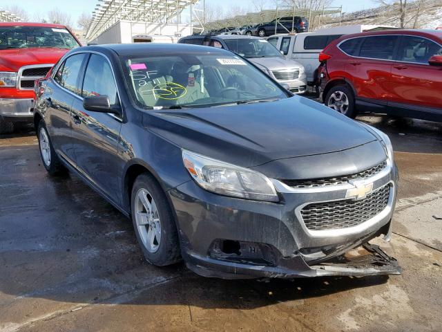1G11B5SL1FF128653 - 2015 CHEVROLET MALIBU LS GRAY photo 1