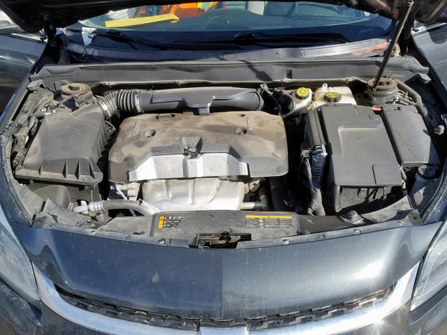 1G11B5SL1FF128653 - 2015 CHEVROLET MALIBU LS GRAY photo 7