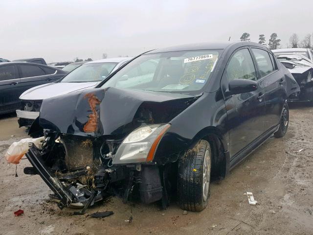 3N1AB6AP3BL633694 - 2011 NISSAN SENTRA 2.0 BLACK photo 2