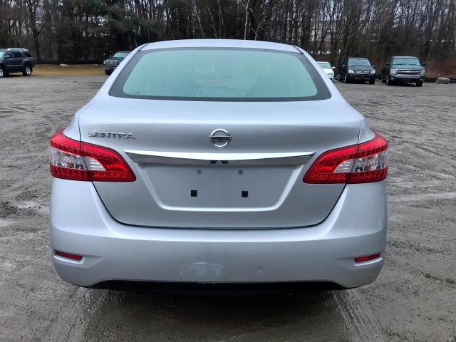 3N1AB7AP3FY229972 - 2015 NISSAN SENTRA S SILVER photo 10