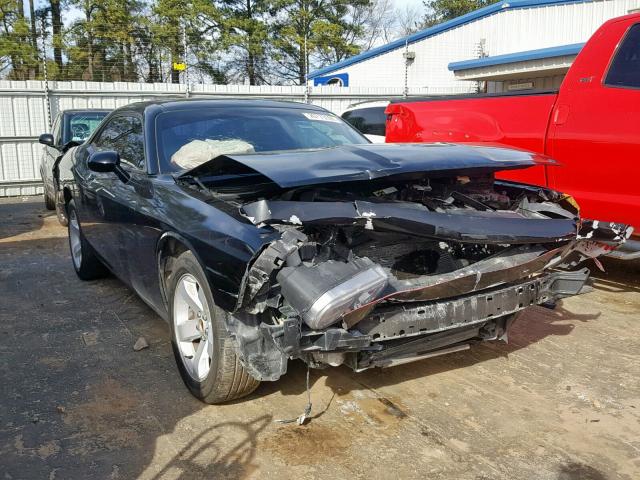 2C3CDYAG3EH266776 - 2014 DODGE CHALLENGER BLACK photo 1