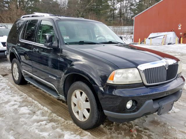 5LMEU88H54ZJ29672 - 2004 LINCOLN AVIATOR 黑色 照片 1