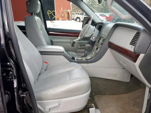 5LMEU88H54ZJ29672 - 2004 LINCOLN AVIATOR 黑色 照片 5