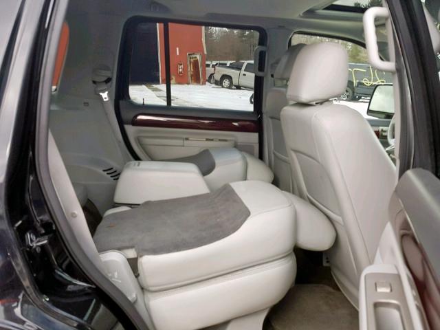 5LMEU88H54ZJ29672 - 2004 LINCOLN AVIATOR 黑色 照片 6
