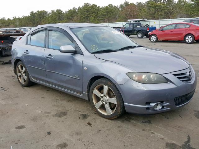 JM1BK323641188227 - 2004 MAZDA 3 S GRAY photo 1