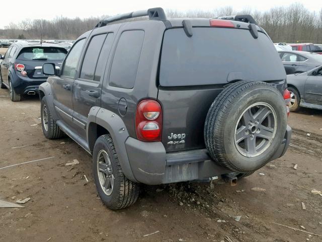 1J4GL38K05W559768 - 2005 JEEP LIBERTY RE GRAY photo 3