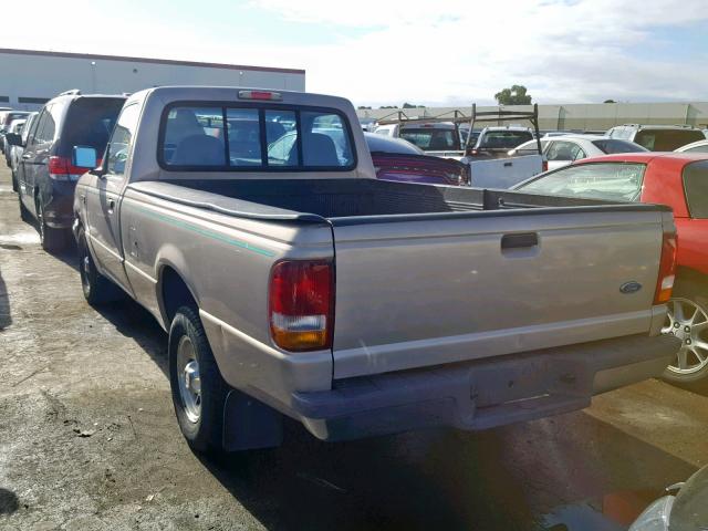 1FTCR10A4VTA49564 - 1997 FORD RANGER GOLD photo 3