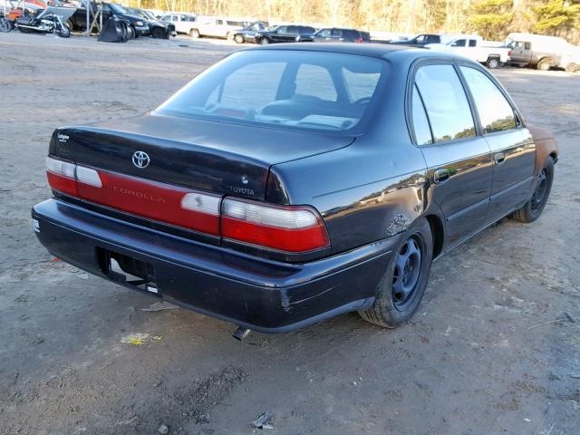 2T1BB02E8TC165090 - 1996 TOYOTA COROLLA DX BLACK photo 4