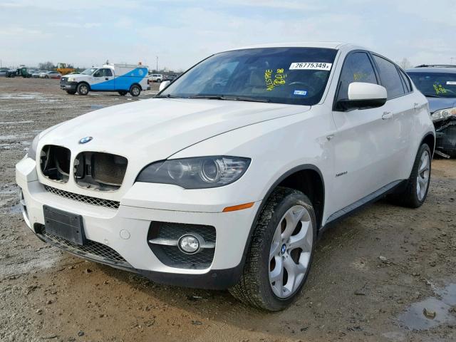 5UXFG4C56AL225445 - 2010 BMW X6 XDRIVE3 WHITE photo 2