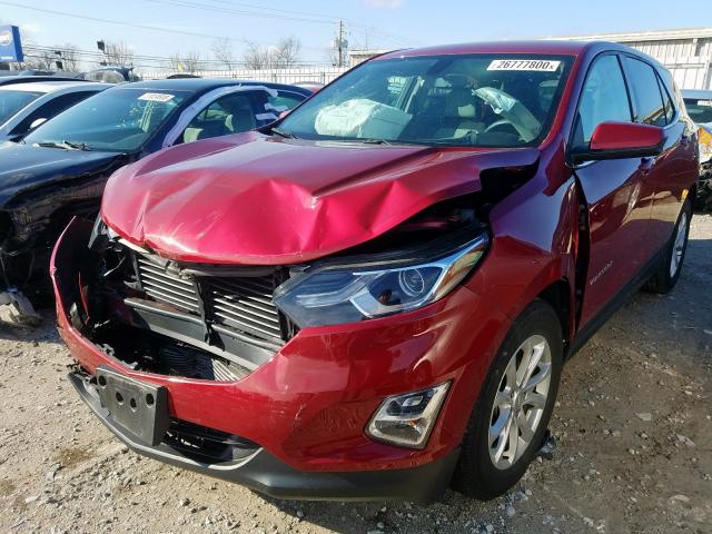 2GNAXJEV3J6339894 - 2018 CHEVROLET EQUINOX LT  photo 2