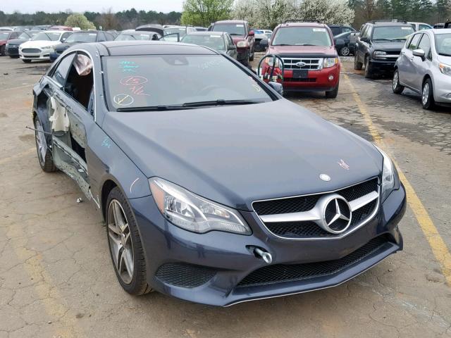 WDDKJ5KB3EF257245 - 2014 MERCEDES-BENZ E 350 BLACK photo 1