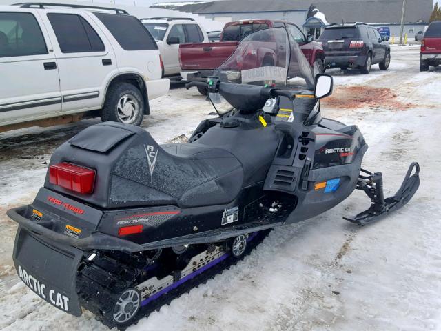 4UF04SNW34T134382 - 2004 ARCTIC CAT T660 TURBO BLUE photo 4