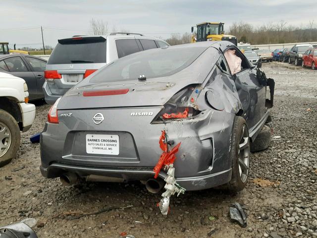 JN1AZ4EH4DM880279 - 2013 NISSAN 370Z BASE GRAY photo 4