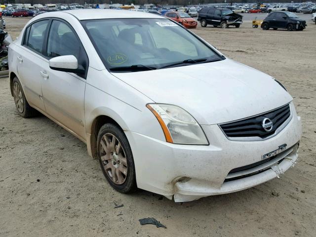 3N1AB6AP1BL606736 - 2011 NISSAN SENTRA 2.0 WHITE photo 1