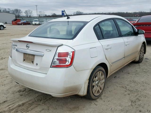 3N1AB6AP1BL606736 - 2011 NISSAN SENTRA 2.0 WHITE photo 4