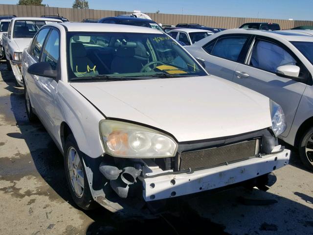 1G1ZT54875F227002 - 2005 CHEVROLET MALIBU LS Weiß Foto 1