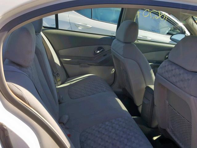 1G1ZT54875F227002 - 2005 CHEVROLET MALIBU LS Weiß Foto 6