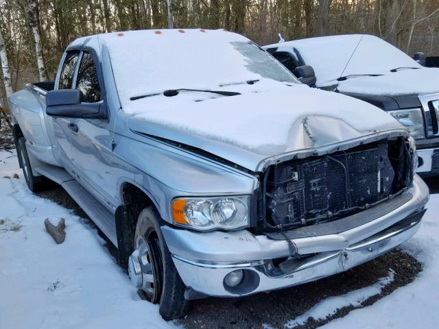 3D7MU48C34G210059 - 2004 DODGE RAM 3500 S SILVER photo 1