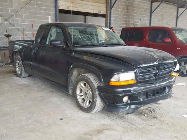 1D7HL32N73S281054 - 2003 DODGE DAKOTA SPO BLACK photo 1