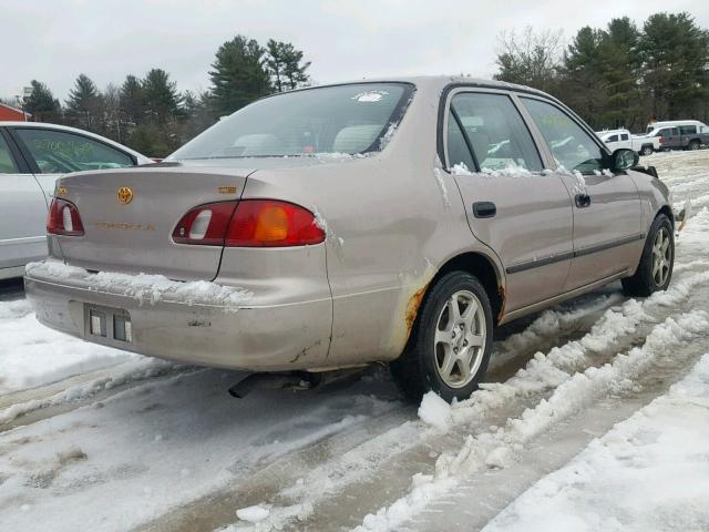 2T1BR12E9WC011607 - 1998 TOYOTA COROLLA VE BEIGE photo 4