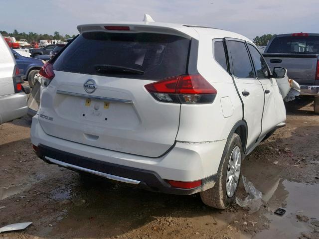 KNMAT2MT2JP582283 - 2018 NISSAN ROGUE S WHITE photo 4