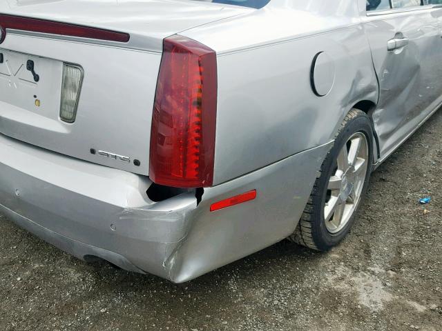 1G6DW677370180576 - 2007 CADILLAC STS SILVER photo 9