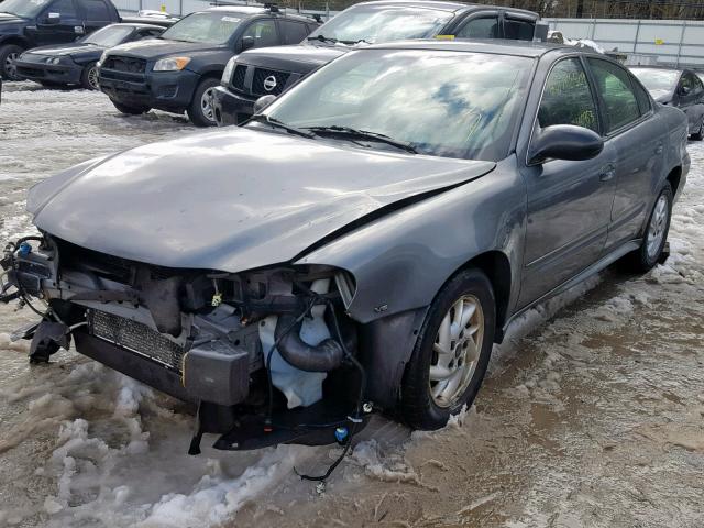 1G2NF52E73C312060 - 2003 PONTIAC GRAND AM S GRAY photo 2