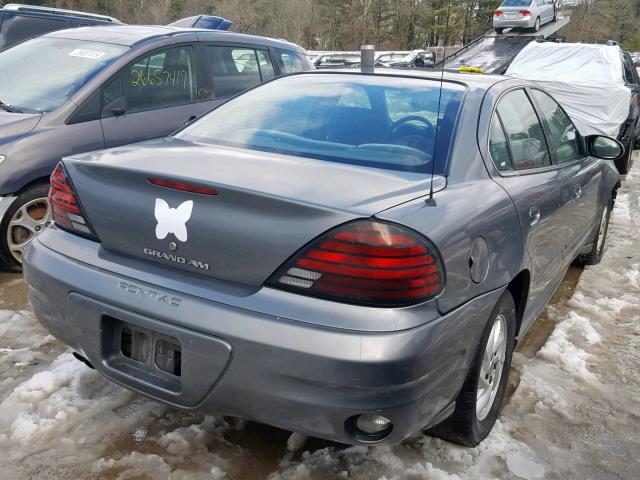 1G2NF52E73C312060 - 2003 PONTIAC GRAND AM S GRAY photo 4