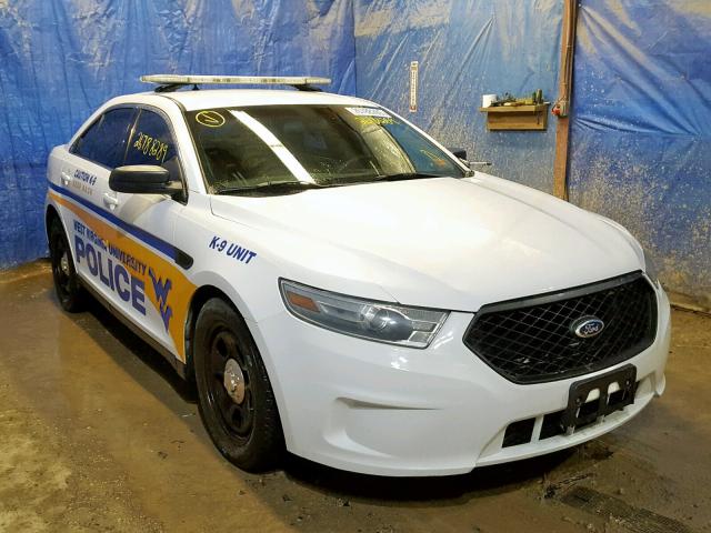 1FAHP2M82DG132187 - 2013 FORD TAURUS POL WHITE photo 1