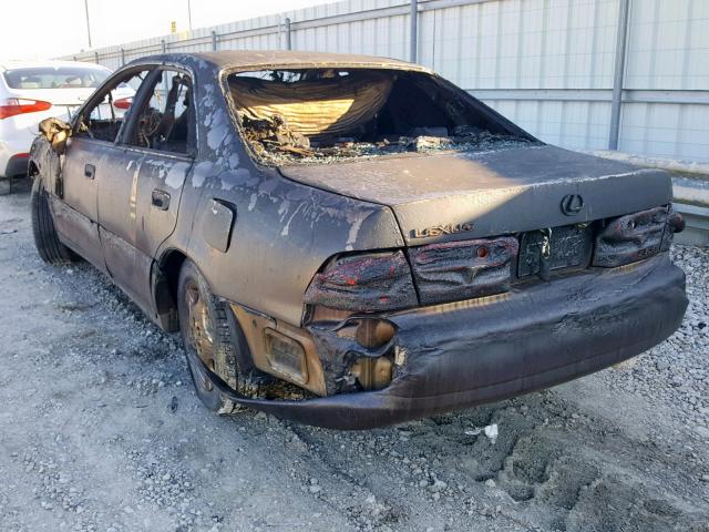 JT8BF28GXY0282016 - 2000 LEXUS ES 300 BURN photo 3