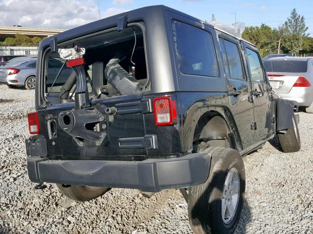 1C4HJWDG1JL928104 - 2018 JEEP WRANGLER U BLACK photo 4