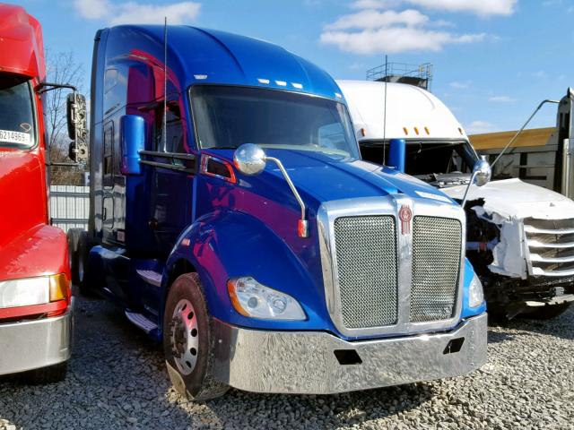 1XKYD49X4HJ122529 - 2017 KENWORTH CONSTRUCTI BLUE photo 1