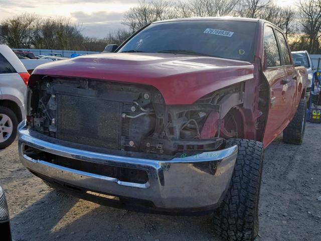 3C6UD5DL3CG108353 - 2012 DODGE RAM 2500 S RED photo 2