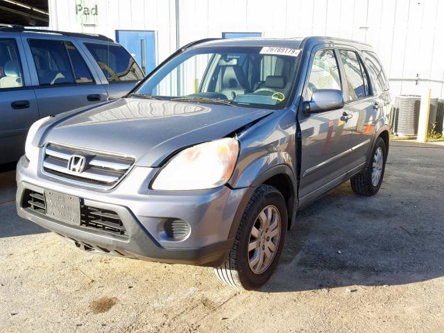 SHSRD78946U446128 - 2006 HONDA CR-V SE GRAY photo 2