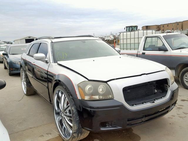 2D8FV47T76H128616 - 2006 DODGE MAGNUM SE GRAY photo 1