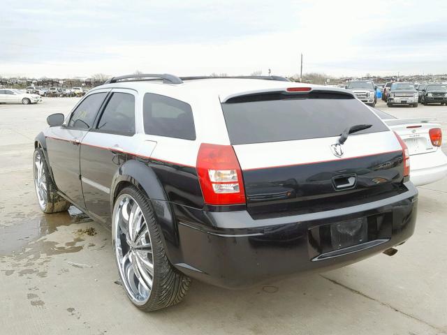 2D8FV47T76H128616 - 2006 DODGE MAGNUM SE GRAY photo 3