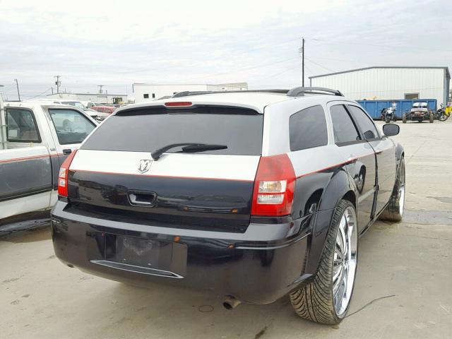 2D8FV47T76H128616 - 2006 DODGE MAGNUM SE GRAY photo 4