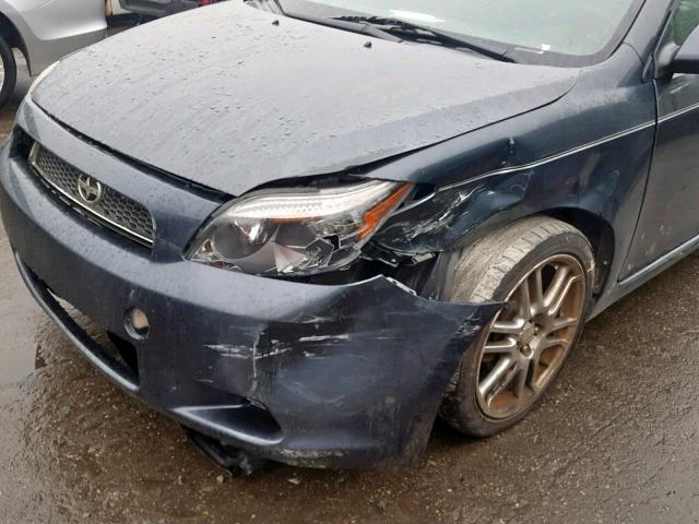 JTKDE177350030623 - 2005 TOYOTA SCION TC GRAY photo 9