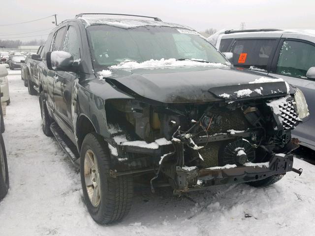 5N1AA08A46N704837 - 2006 NISSAN ARMADA SE BLACK photo 1