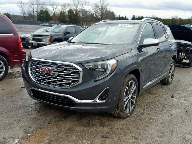 3GKALXEX8JL265316 - 2018 GMC TERRAIN DE GRAY photo 2