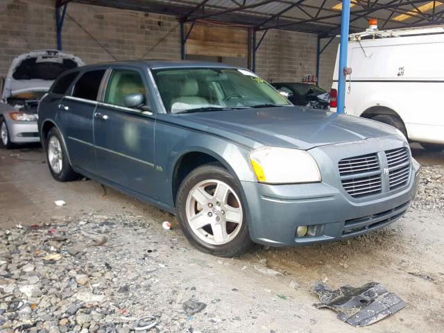 2D4FV48V15H647791 - 2005 DODGE MAGNUM SXT GREEN photo 1