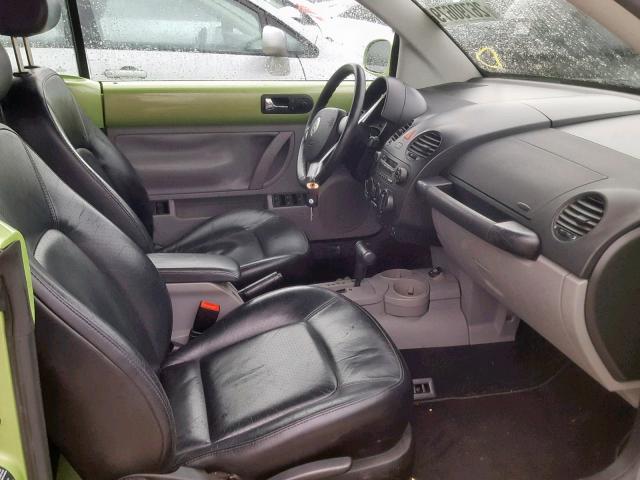3VWCM31Y74M318981 - 2004 VOLKSWAGEN NEW BEETLE Yaşıl foto 5