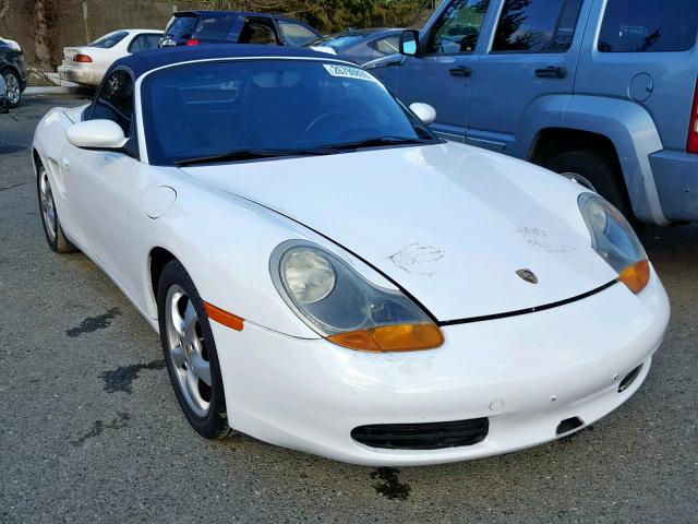 WP0CA298X1U627572 - 2001 PORSCHE BOXSTER WHITE photo 1