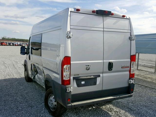 3C6TRVBG7JE135406 - 2018 RAM PROMASTER 银色 照片 3