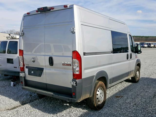 3C6TRVBG7JE135406 - 2018 RAM PROMASTER 银色 照片 4