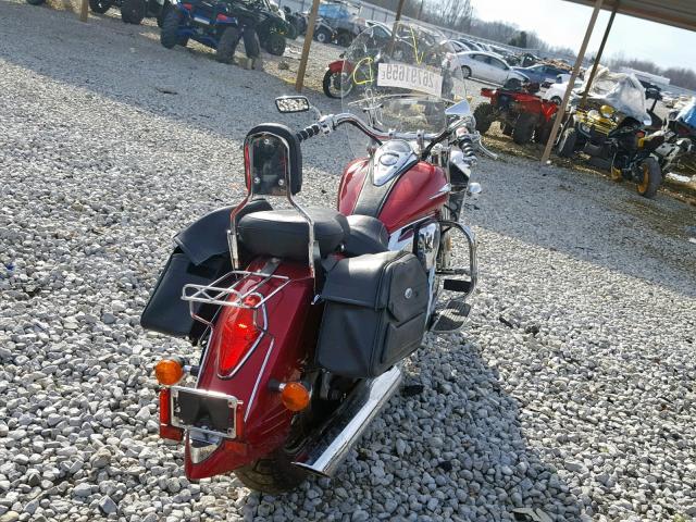 1HFSC52063A007890 - 2003 HONDA VT1300 S BURGUNDY photo 4