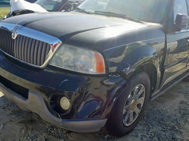 5LMFU27R74LJ14492 - 2004 LINCOLN NAVIGATOR Noir photo 9