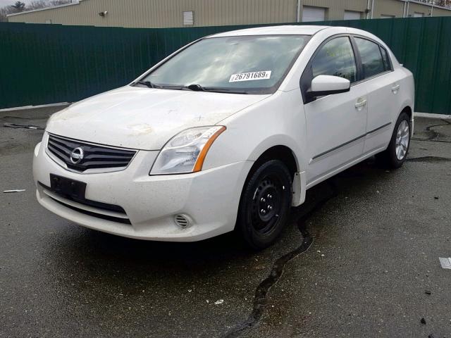 3N1AB6AP8CL710013 - 2012 NISSAN SENTRA 2.0 WHITE photo 2