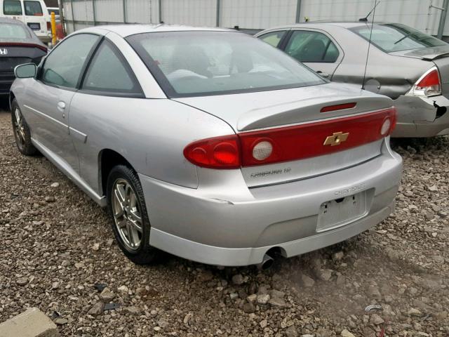 1G1JH12F057109649 - 2005 CHEVROLET CAVALIER L SILVER photo 3