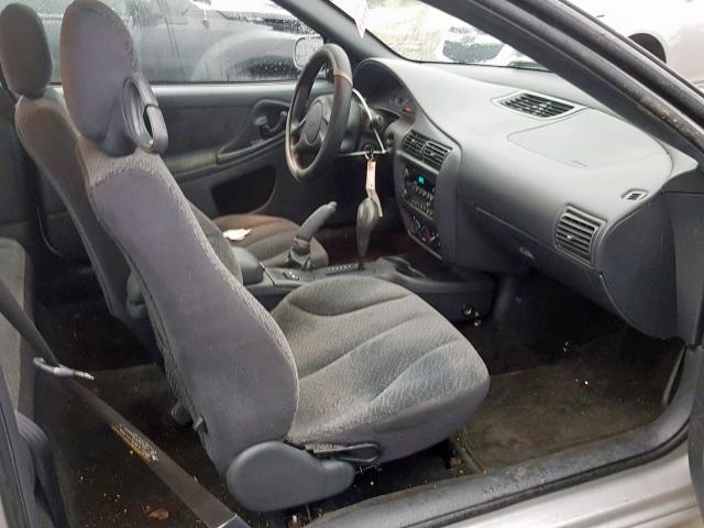 1G1JH12F057109649 - 2005 CHEVROLET CAVALIER L SILVER photo 5